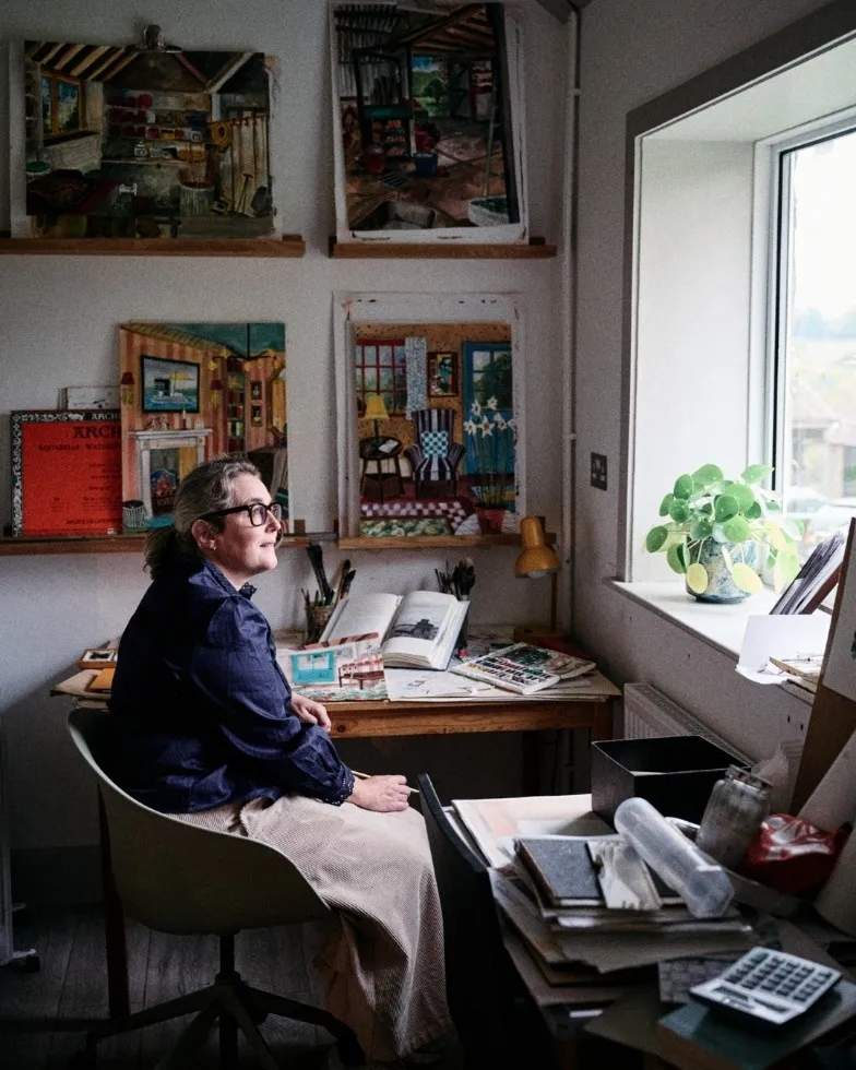 The marble topped chest